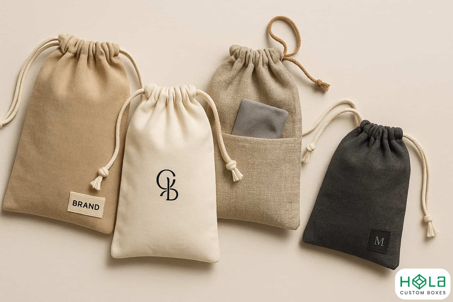 reusable fabric pouches